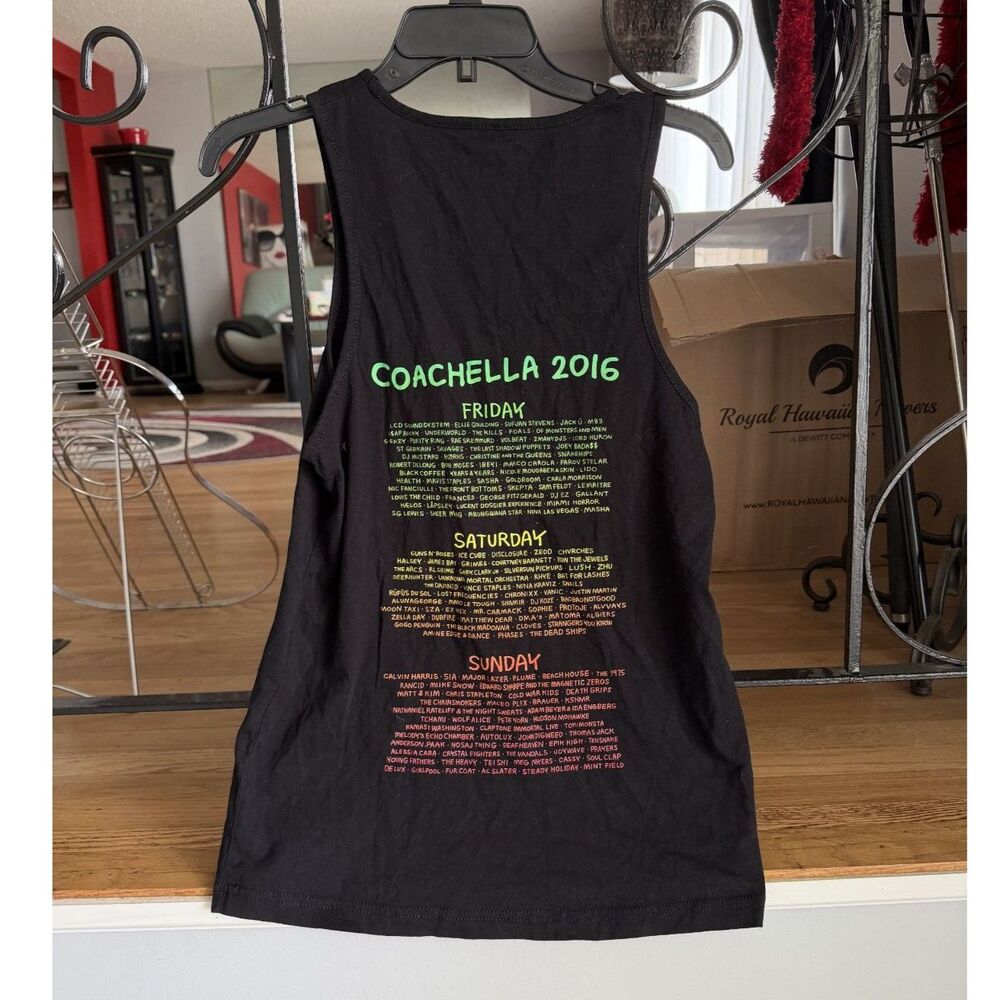 Official Coachella 2016 Line Up Tank Top Shirt